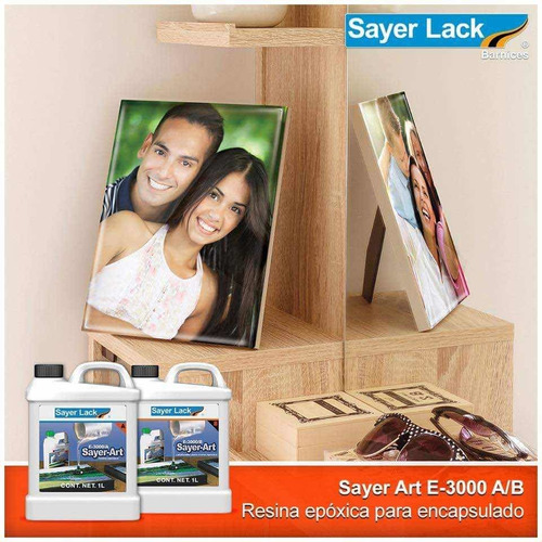 Imagen 3 de 3 de Resina Epoxica Encapsulados Arte Sayer Art A+b 500 Ml Total