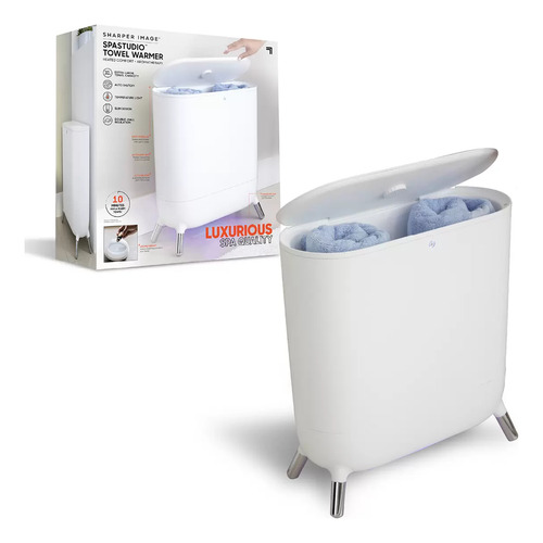 Sharper Image Spastudio Calentador De Toallas + Aromaterapia