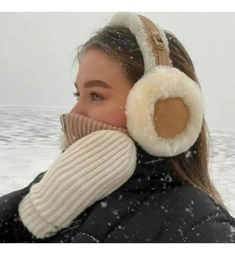 Orejeras De Felpa Calentador De Invierno Cubierta De Oreja