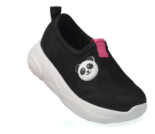 Zapatilla Pancha Deportiva Nena Pin De Panda Molekinha