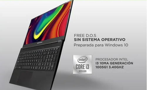 Imagen 2 de 5 de Notebook Bangho Max L5 Intel Core I3 15,6'' 8gb Ram 240gb M2