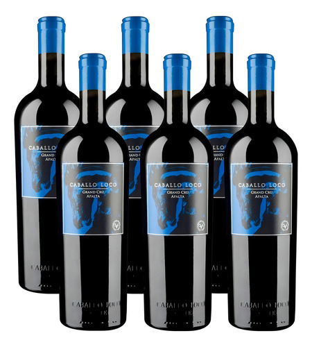Kit 06 Unidades Vinho Caballo Loco Grand Cru Apalta 750ml