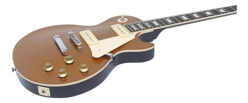 Guitarra Eléctrica Eko Ls-400 Gold Tribute Les Paul Dorado Color Dorado Oscuro Material Del Diapasón Laurel Orientación De La Mano Diestro