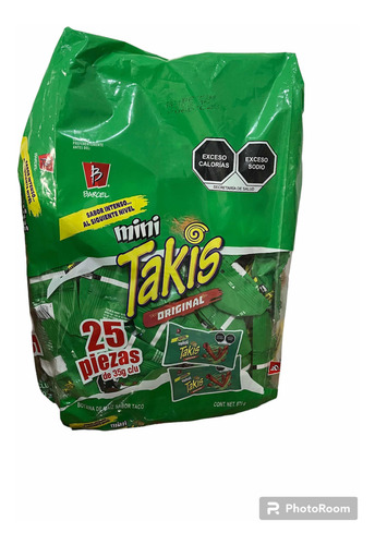 Mini Takis Original 25pz