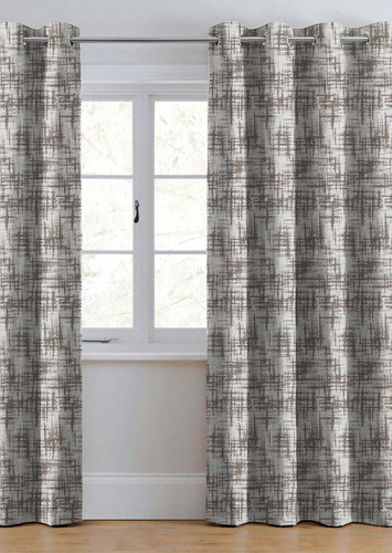 Cortinas Para Ventana Andrea Home Color Beige 140 X 210 Cm