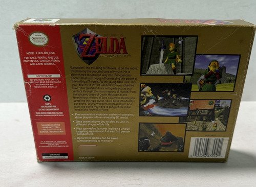 The Legend Of Zelda Ocarina Of Time | Nintendo 64 En Caja (Usado)
