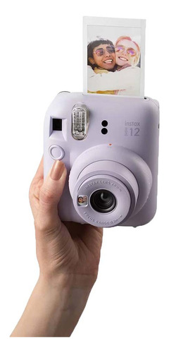 Câmera Instax Mini 12 Lilás Com Filme De 10 Poses