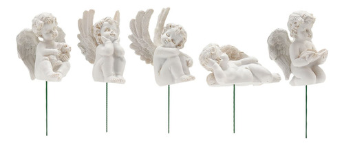 Oumefar Figura Angel Blanco 5 Pieza Para Mujer Duradera