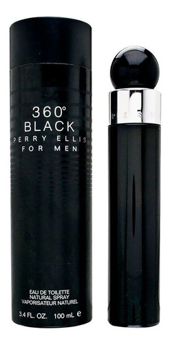 Perfume 360 Black 100ml Cab. Perri Ellis ¡¡original¡¡