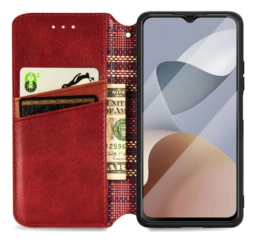 Funda For Zte A54 Funda De Cuero Con Diseño De Moda