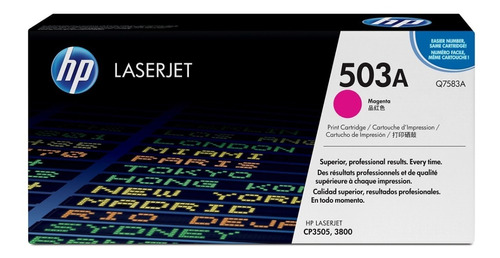 Toner Hp Q7583a Magenta 3800 Cp3505 6000 Copias