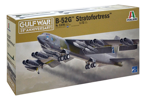 Italeri 1378 B-52g Stratofortress Wulf War Escala 1/72