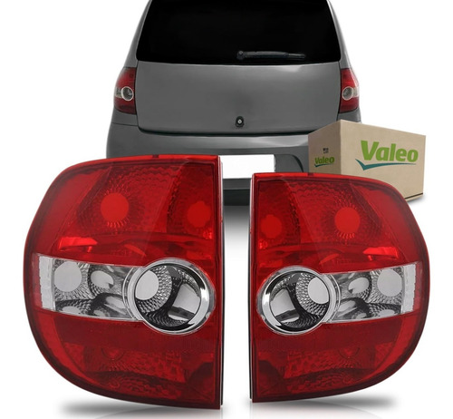 Par Lanterna Fox 2005 2006 07 08 2009 Bicolor Original Valeo