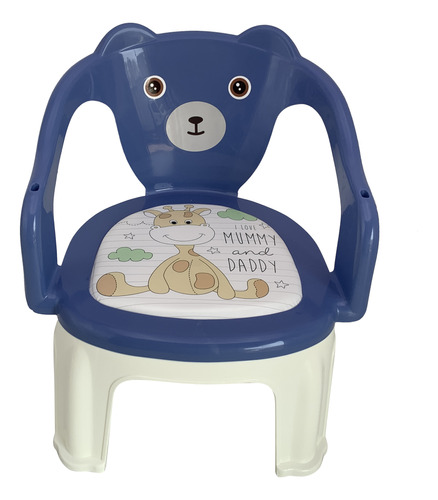 Silla Infantil De Plástico 2en1, Varios Colores