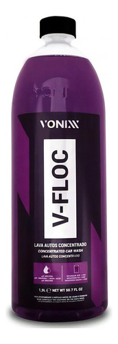 Shampoo Para Autos V - Floc Vonixx Super Concentrado 1.5 L