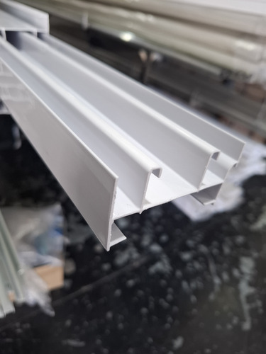 Perfiles De Aluminio X Metro Para Armar Ventanas Blanco
