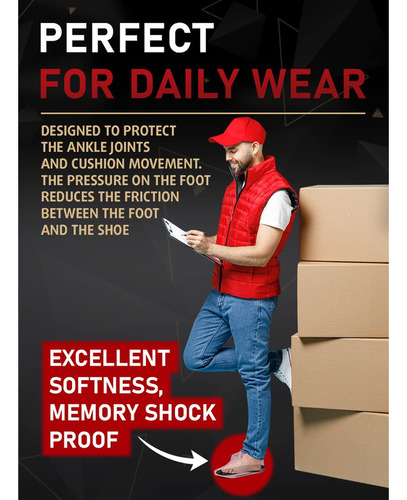 (nuevo) Plantillas Work Pro Comfort - Absorción De Impactos