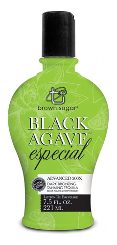 Brown Sugar Black Agave Especial Locin De Bronceado Con Bron