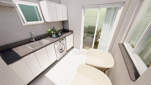 Cobertura À Venda, 86 M² Por R$ 380.000,00 - Campestre - Santo André/sp - Co5140