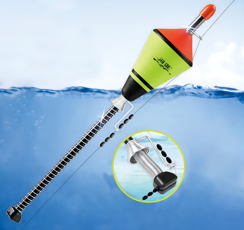 Bóia Automática Flutuador De Pesca Portátil Pronta
