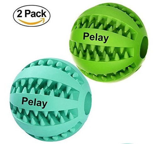 Pelay Dog Ball Toys Para Limpiar Los Dientes De Mascota