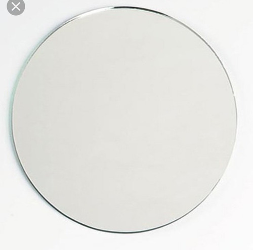 Espejo Redondo 50cm Para Decorar Baño, Dormitorio, Living
