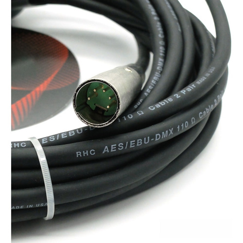 Rapcohorizon Cable Señal Digital Dmx5-30 9.14 M , Xlr 5 Pin