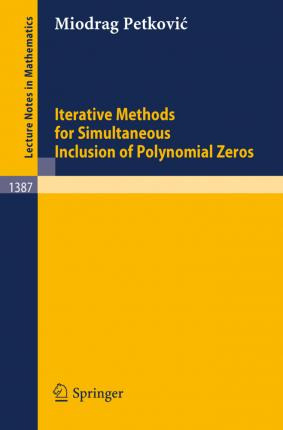 Libro Iterative Methods For Simultaneous Inclusion Of Pol...