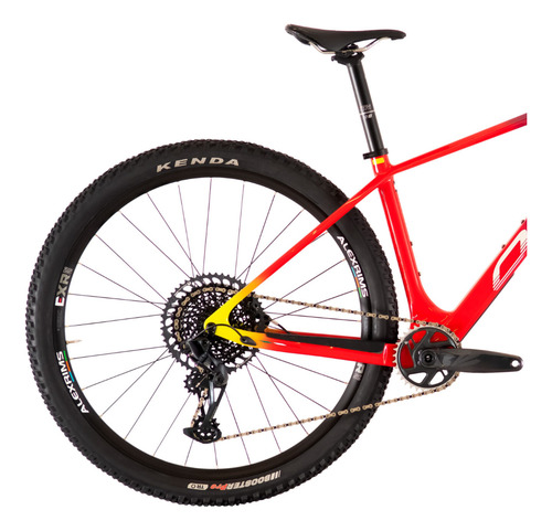 Bicicleta Mtb 29 Oggi Agile Pro Deore 12v Ed Ltd Azul/verm M Cor Az/verm/amar