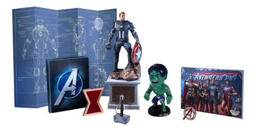 Juego Ps4 Marvel Avengers Collector Edition