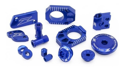 Set Piezas Zeta Aluminio Husqvarna 14 / 16 Azul Solomototeam