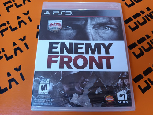 Enemy Front Ps3 Sellado Nuevo Físico Envíos Dom Play
