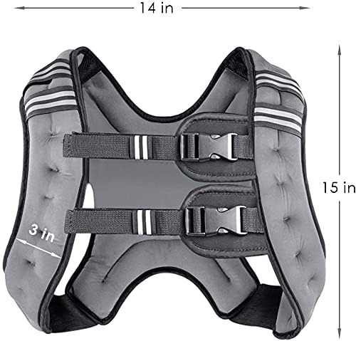 Chaleco De Entrenamiento Ajustable Prodigen Con Peso De 8lbs