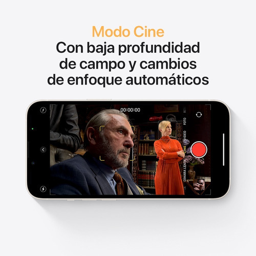 Imagen 6 de 9 de Apple iPhone 13 (128 GB) - Blanco estelar