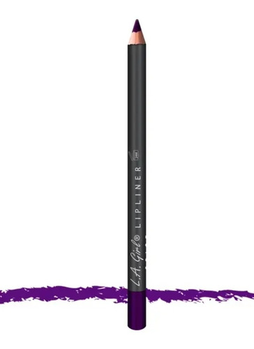 Lapiz Delineador De Labios Lipliner L.a Girl Color Deepest purple
