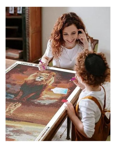 Hh F Kit De Pintura De Diamantes 5d 30x40 Lucky Peacock