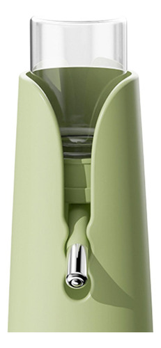 Dispensador De Agua Para Hámster Con Soporte, A Verde