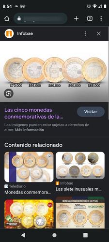 Monedas 20 Pesos C1