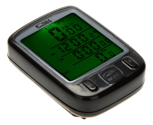 Ordenador De Bicicleta Con Cable Con Pantalla Lcd Y Medidor