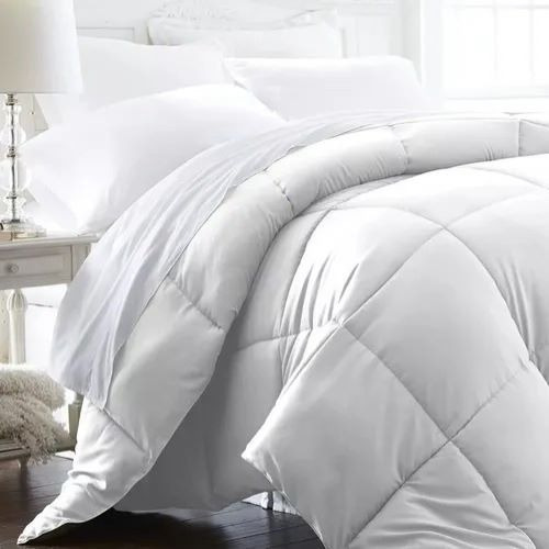 Plumón CDI Plumon Plumon queen diseño lisa color blanco de 220cm x 240cm