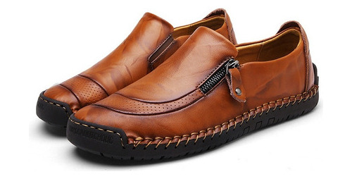 Zapatos De Hombre Soft's Fashion Casual Large Cuero