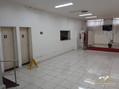 Salão Para Alugar, 400 M² Por R$ 6.000/mês - Jardim Bela Vista - Santo André/sp - Sl0147