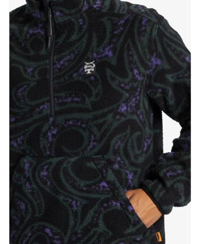 Buzo Canguro Quiksilver Mercury Sherpa