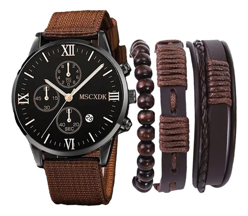 Reloj Mecánico, Mxckf-001, 1pza, Ø Dial 4cm, Longitud 23cm,