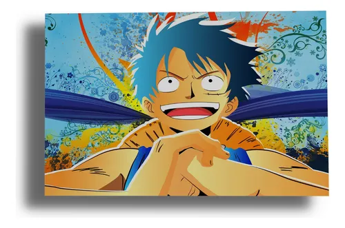 comprar Cuadro One Peace Luffy 604 70x100 Mdf Memoestampados