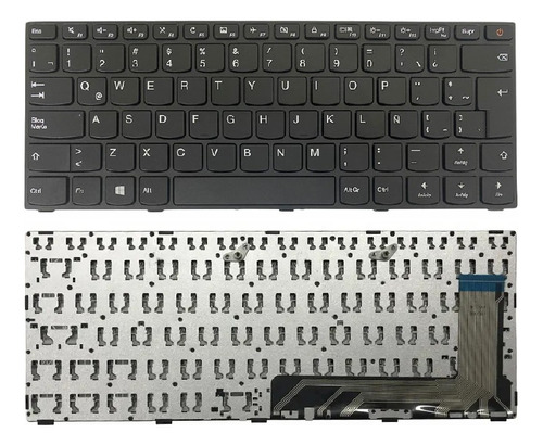 Teclado Lenovo Ideapad 110-14isk Español Con Marco