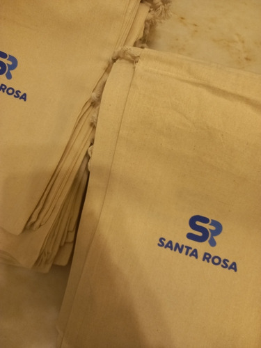 Bolsas De Lienzo De 25x35 Con Logo 