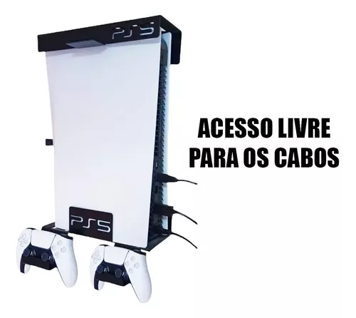 Suporte Horizontal para console Playstation 5 Mídia física Ps5