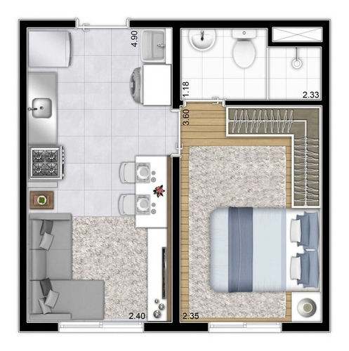 Apartamentos 2 Dormitórios Santo Amaro