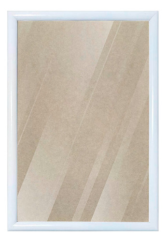 1 Marco De Madera Con Acrílico 60 X 85cm Todo Incluido Blanco